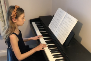Sofia Kerr (age 10) playing Chanson de Matin by Edward Elgar on the piano