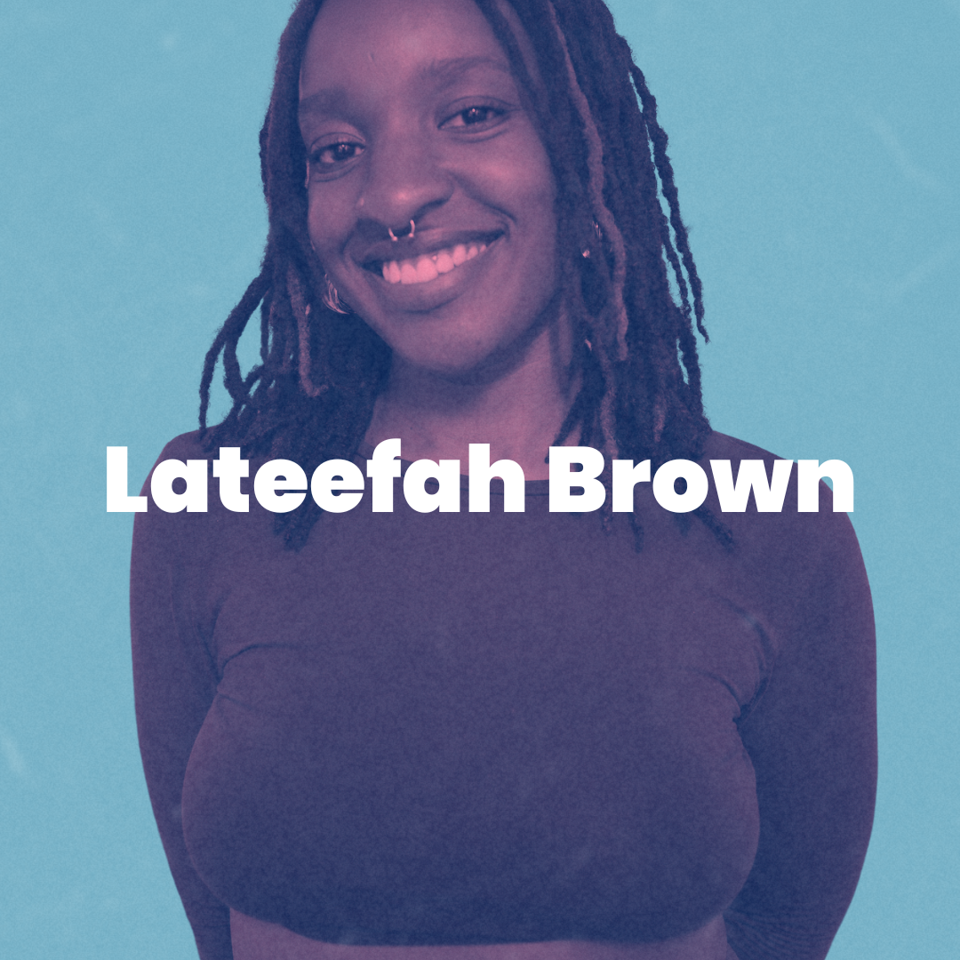 Photo of Lateefah Brown in pink